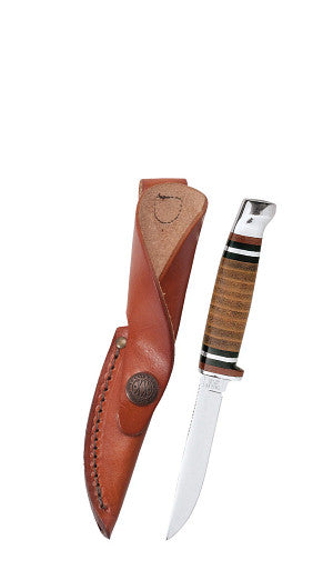 Leather Hunter with Sheath 00379