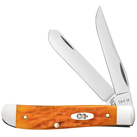 Persimmon Orange Bone Peach Seed Jig- Mini Trapper 26561