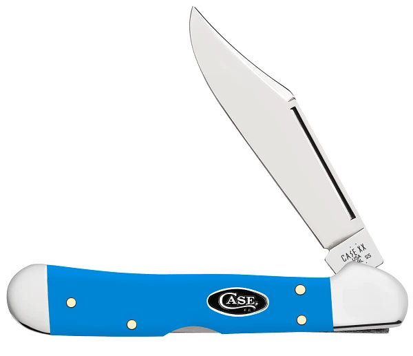 Light Blue Synthetic Smooth Mini Copperlock 68902