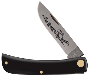 Smooth Black Synthetic Sod Buster 00095