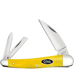 Yellow Bone Smooth Seahorse Whittler 20028