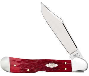 Dark Red Bone Peach Seed Jig Copperlock 31946