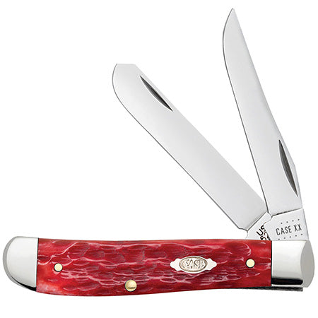 Dark Red Bone CS- Peach Seed Jig Mini Trapper 31952
