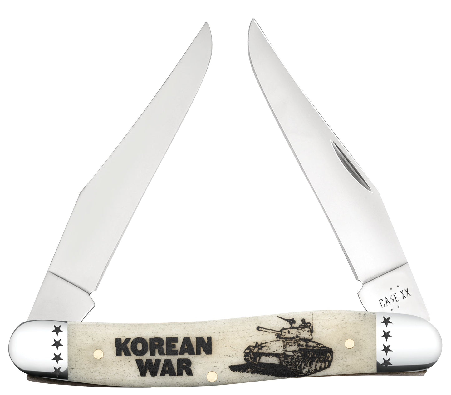 58491 KOREAN WAR NATURAL BONE MUSKRAT