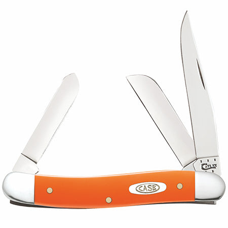 Smooth Orange Synthetic- Medium Stockman 80509