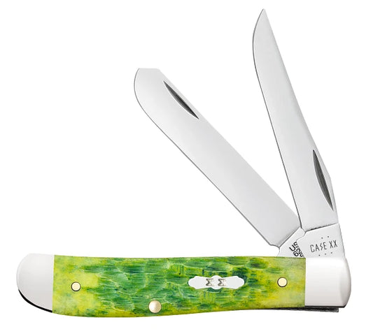 Green Apple Bone Peach Seed Jig Mini Trapper 27861