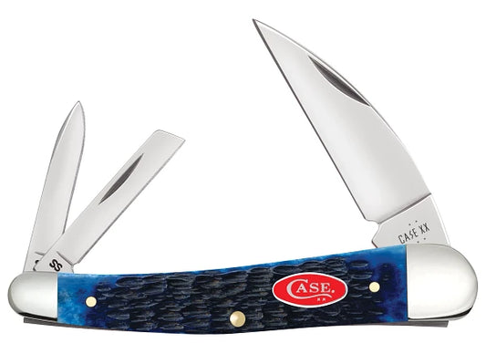 Navy Blue Bone Roger's Corn Cob Jig Seahorse Whittler 06889