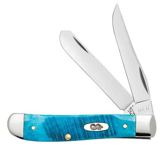 Caribbean Blue Bone Sawcut Jig Mini Trapper 25593