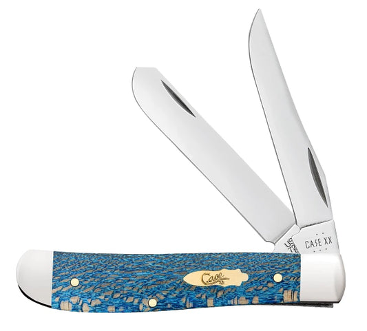 Blue Sycamore Wood Smooth Mini Trapper 63731