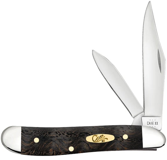 Black Curly Oak Wood Smooth Peanut 14005