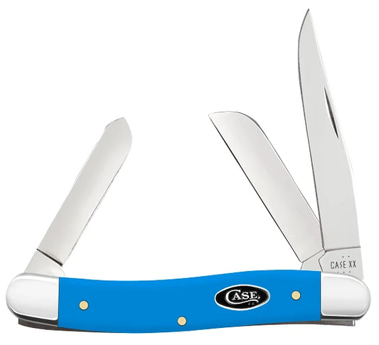 Light Blue Synthetic Smooth Medium Stockman 68906