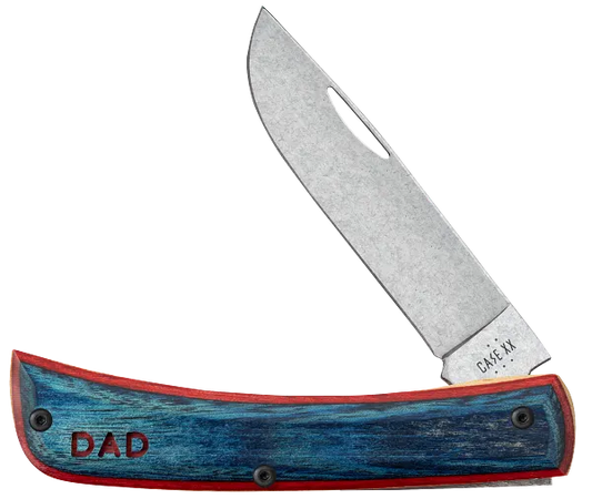 Father's Day Blue/Red Wood Sm XR Sod Buster Jr. 10637