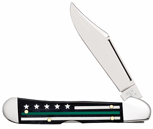 Green Stripes of Service Mini Copperlock 09577 *