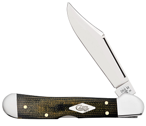 Green and Black Micarta Mini Copperlock 23475