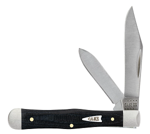 Black Micarta Small Swell Center Jack 27737