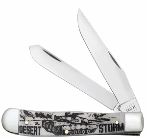 Desert Storm Embellished Smooth Natural Bone Trapper 50953