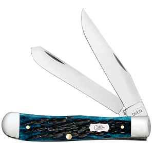 Pocket Worn Peach Seed Jig Mediterranean Blue Bone Trapper 51850