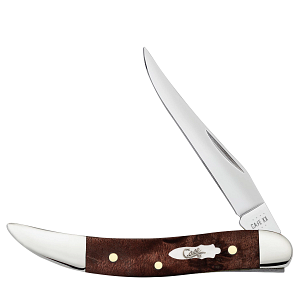 Brown Maple Burl Wood Small Texas Toothpick 64066